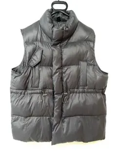 中綿ベスト ダウンベスト キルティング ベスト グレー アウター