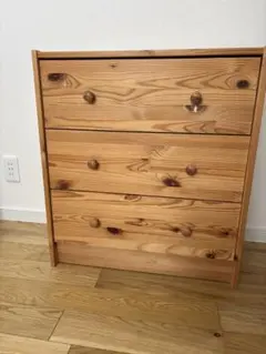 【新品未使用】廃盤品　IKEA チェスト　RAST ラスト　パイン材　タンス 美品 IKEA チェスト RAST ラスト パイン材 送料込み 廃盤品