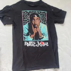 やっぱカッコイイ〜2Pac Poetic Justice TシャツSサイズ