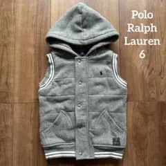 polo Ralph Lauren フード付きベスト グレー