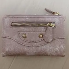 新品未使用 ピンク 三つ折り財布 ミニ財布 折り財布