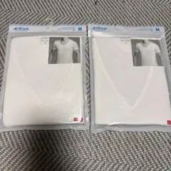 AIRism Vネック Tシャツ Mサイズ 2枚セット