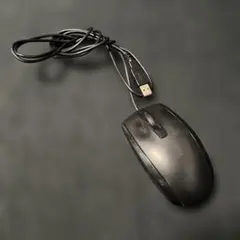 hp有線USB光学マウス 黒