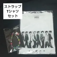 新品 未開封 timelesz MOMENTUM ストラップ + Tシャツ - メルカリ