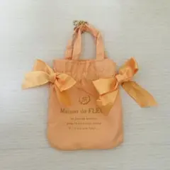 Maison de FLEUR リボン付きミニバッグ ガチャガチャ