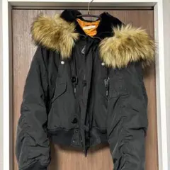 MOUSSY N2B MA-1フライトジャケット 黒