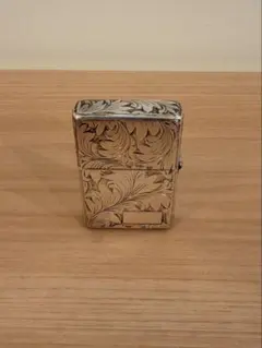 ジッポー スターリングシルバー ZIPPO 純銀 #15 手彫り XI - メルカリ
