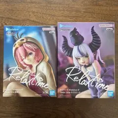 ホロライブ　リラックスタイム　フィギュア2個セット