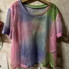 半袖シースルTシャツのサムネイル