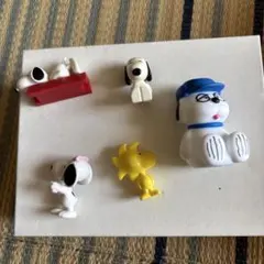 スヌーピー ウッドストック フィギュア 4体セット