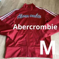 Abercrombie 赤 ジャージ 上着　Mサイズ