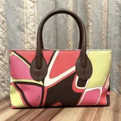 ✨美品✨Emilio Pucci エミリオプッチ トートバッグ キャンバス 底鋲のサムネイル