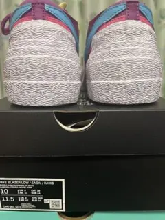 NIKE BLAZER LOW / SACAI / KAWS 10