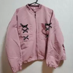 ricca ricca ピンク ジップアップジャケット 160㎝