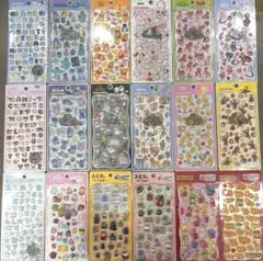 ボンドロ（すみっコぐらし＆和柄3種） ミニープチドロなど シール 