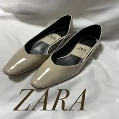 ZARA エナメルパンプス　37のサムネイル