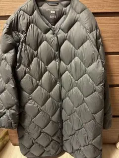 ユニクロ　ウルトラライトダウンリラックスコート　Lサイズ　ダークグリーン‼︎