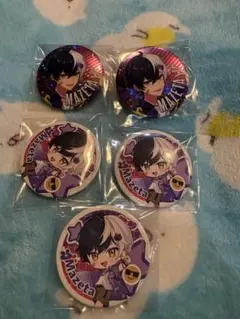 AMPTAK×COLORS 2025Summer まぜ太　等身　デフォ　缶バッジ