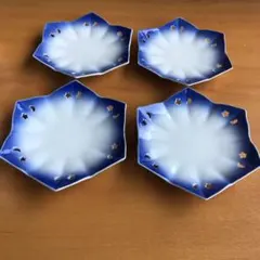 有田　グラスと小皿