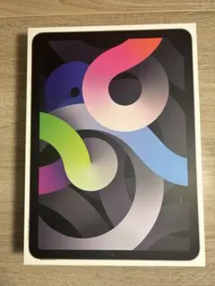 iPad Air (第4世代) スペースグレー　強化ガラスフィルム付き
