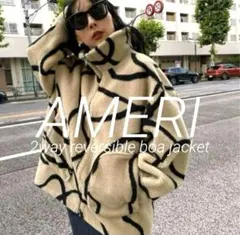 2WAY REVERSIBLE BOA JACKET AMERI vintage