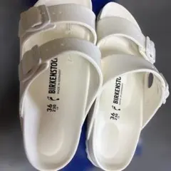 ビルケンシュトックBIRKENSTOCKサンダル ホワイト 36 23cmナローのサムネイル