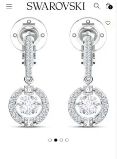 新品 SWAROVSKI Sparkling イヤリング スワロフスキーのサムネイル