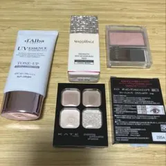 d'Alba UVエッセンストーンアップ他アイシャドウセット