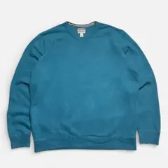 r*n様 90s LANDS' END 無地スウェット ターコイズブルー ヴィン