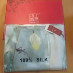 【新品】上海故事　 100%シルクスカーフ　170×53cm