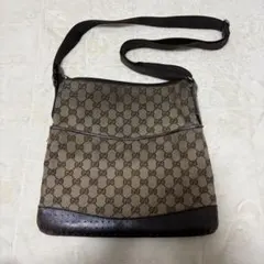 【値下げ交渉可】GUCCI オールドグッチ 巾着 ショルダーバッグ GG柄 値下げ交渉可】GUCCI オールドグッチ 巾着 ショルダーバッグ GG柄