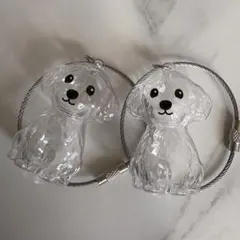 毛玉入れ　　トイプードル系　2個セット　毛玉入れに◎ no.53