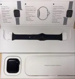 Apple Watch 9 ブラックスポーツバンド GPS 41mm