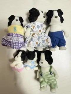 シルバニアファミリー 犬の家族人形セット