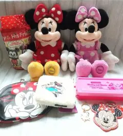ディズニー ミニー ぬいぐるみ