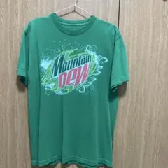 Mountain Dew プリント Tシャツ グリーン