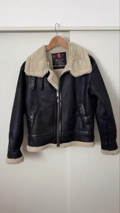 ALPHA INDUSTRIES フェイクムートンB-3 ジャケット M