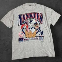 90s New York Yankees × Looney Tunes T XL