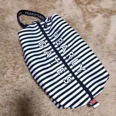 PEARLY GATES ストライプ ゴルフ シューズケース