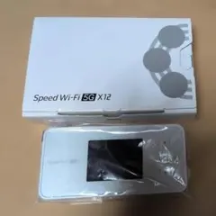 Speed Wi-Fi 5G X12 モバイルルーター 本体