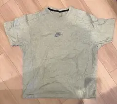 Nike ロゴ刺繍 Tシャツ ライトグリーン　XXL