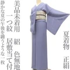 値下げ交渉OK！」夏物 洗える ポリエステル 紗 色無地 セット