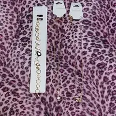 ネックレス2本&ブレスレットset