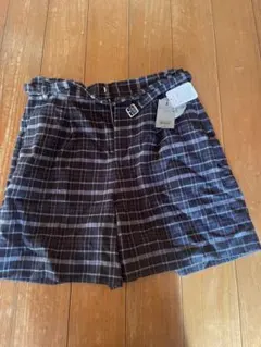 ローリーズファーム　TRPUチェックショートP パンツ　①