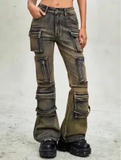 平成ギャル Y2K グランジ パンク 00s フレア お兄系 ギャル男