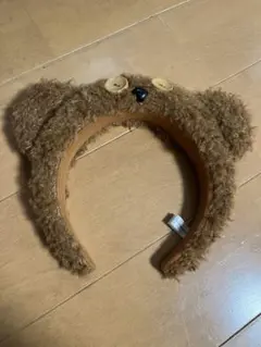 ユニバ　ティム　クマ耳カチューシャ ブラウン