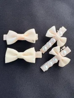 ベビークリップヘアクリップ ヘアピン 赤ちゃん 子供 キッズ4個セット