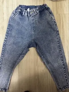 【ブランシェス】 キッズ ケミカルウォッシュ デニムパンツ 長ズボン