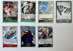 ワンピースカードゲーム　【ナミ SR OP02-036】含む7枚セット