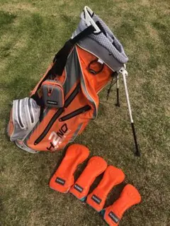 SUN MOUNTAIN H2NO オレンジ スタンドバッグ H2NO LITESPEED STAND BAG – Sun Mountain Sports